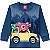 Camiseta Infantil Masculina Manga Longa Carro Kyly 207428 - Imagem 4