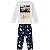 Pijama Infantil Masculino Manga Longa 207547   DINOSSAURO Kyly - Imagem 2