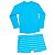 Conjunto Teen para Praia Camiseta e Sunga Puket Azul / Kombi 110500320 - Imagem 2