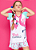 Puket Pijama Short Doll Manga Curta Visco Flamingo 030401822 - Imagem 3