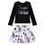 Infanti Conjunto Saia Infantil Feminino Manga Longa 40765 - Imagem 1