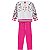 Conjunto Calca Infantil Feminino Manga Longa 207.131 Kyly - Imagem 1