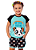 Puket Pijama Short Doll Manga Curta Visco Panda 030402055 - Imagem 2