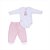 Conjunto Calça e Body Manga Longa Infantil Feminino Have Fun 23083 - Imagem 1