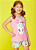 Puket Pijama Short Doll Nadador Unicornio Eco 030401485 - Imagem 1