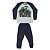 Pijama Infantil Masculino Brilha no Escuro Caminhão Kyly 207552 - Imagem 7