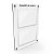 Quadro de Aviso em MDF - 2 folha A4 Horizontal - Imagem 3