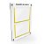 Quadro de Aviso em MDF - 2 folha A4 Horizontal - Imagem 5