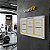 Quadro de Aviso em MDF - 3 folha A4 Vertical - Imagem 2