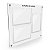 Quadro de Aviso em MDF 3 folhas - 2 Horizontais e 1 Vertical A4 - Imagem 7