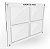 Quadro de Aviso em MDF - 4 folha A4 Horizontal - Imagem 8