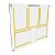 Quadro de Aviso em MDF A4 5 folhas - 3 Verticais e 2 Horizontais - Imagem 10
