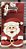 Sacola Papel Papai Noel Vermelha 15x30x7cm - Imagem 1