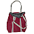 Tote bag Storm bordô Questione Way - Imagem 3