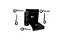 CONTROLE ORIGINAL PARA RECEPTOR BTV B8 B9 B10 E BTV EXPRESS PRETO - Imagem 3