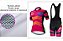 Camisa e Bermuda Bretelle Ciclismo Feminino Bike Roupa Bretele - Imagem 5