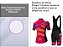 Camisa e Bermuda Bretelle Ciclismo Feminino Bike Roupa Bretele - Imagem 8