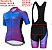 Camisa e Bermuda Bretelle Ciclismo Feminino Bike Roupa Bretele - Imagem 3