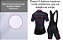 Camisa e Bermuda Bretelle Ciclismo Feminino Bike Roupa Bretele - Imagem 6