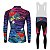 Roupa Ciclismo Feminino Longo Bike Roupa Conjunto Bretele - Imagem 2