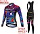 Roupa Ciclismo Feminino Longo Bike Roupa Conjunto Bretele - Imagem 1