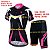 Conjunto de Ciclismo Camisa e Bermuda Feminino Bike, coolmax Roupa - Imagem 1