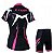Conjunto de Ciclismo Camisa e Bermuda Feminino Bike, coolmax Roupa - Imagem 2