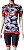 Conjunto feminino para ciclismo com bretele, Bermuda Ciclismo - Imagem 1