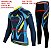 Roupa Ciclismo Longo Bike Conjunto Masculino Pro Cycling - Imagem 3