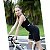 Bretelle Ciclista Bike Feminino Coolmax Short Bermuda - Imagem 1