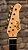 GUITARRA SEIZI VINTAGE SHINOBI ASH STRATO C/ CAPA - Imagem 6