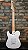 GUITARRA SEIZI KATANA KABUTO TELE SIG ALEXANDRE ALMEIDA WHITE GOLD C/ CAPA - Imagem 2