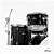 BATERIA PEARL ROADSHOW RS505/C31 BUMBO 20 JET BLACK 2025 - Imagem 4