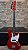 BAIXO SEIZI FUN JAZU 4CORDAS LAVA RED JAZZ BASS C/ CAPA - Imagem 1