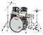 BATERIA PEARL ROADSHOW RS525MS/C757 GARNET FADE BUMBO 22 C/ FERRAGENS E BANCO 22 10 12 16 14 - Imagem 1