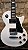 GUITARRA STRINBERG SPS230 LES PAUL BRANCA - Imagem 2
