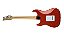 GUITARRA SEIZI FUN KATANA MUSASHI STRATO HSS LAVA RED SPARKLE C/ CAPA - Imagem 2