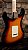 GUITARRA SEIZI VINTAGE SHINOBI SEYMOUR DUCAN ASH STRATO SUNBURST MAPLE - Imagem 4