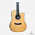 VIOLAO WALDMAN DCEX1841N/B NATURAL FOLK C/BAG - Imagem 3