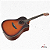 VIOLAO STRINBERG SD200C FOLK HBS HONEYBURST - Imagem 2