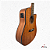 KIT VIOLAO ZELLMER HERITAGE FOLK CUTAWAY ACO MAHOGANY FOSCO C/ CAPA CORREIA SUPORTE CABO E PALHETA - Imagem 2