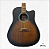 VIOLAO ZELLMER HERITAGE FOLK CUTAWAY ACO HONEYBURST FOSCO C/ CAPA - Imagem 2