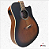 VIOLAO ZELLMER HERITAGE FOLK CUTAWAY ACO HONEYBURST FOSCO C/ CAPA - Imagem 4