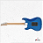 GUITARRA SEIZI FUN KATANA MUSASHI STRATO HSS ROYAL DARK BLUE SPARKLE C/ CAPA - Imagem 2
