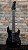 GUITARRA SEIZI FUN VINTAGE BUDOKAN HSS ALL BLACK C/ CAPA - Imagem 1
