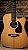 Violao Hertom dread Stage Cutway Natural com Capa - Imagem 2