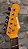 GUITARRA WALDMAN ST-511F STRATO HSS FOR AMARELA - Imagem 4
