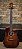 VIOLAO WALDMAN FOLK CUTWAY DCEX1841FSB MAHOGANY C/ CAPA TAMPO SOLIDO - Imagem 1