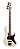 BAIXO WALDMAN JAZZ BASS 4C MJJ-724BRA SIG BRAGUINHA 4 CORDAS C/ CAPA - Imagem 1