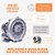 COMPRESSOR RADIAL 0,95KW | 1,29CV - TRIFASICO - JKW001 - Imagem 6